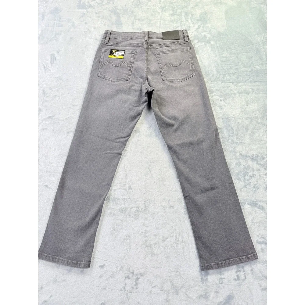 Urban Star Mens Straight Leg Gray Denim Jeans 32x30 02518231US Stretch Cotton